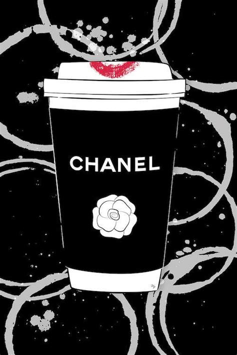 chanel coffee filter word art images|Chanel art.